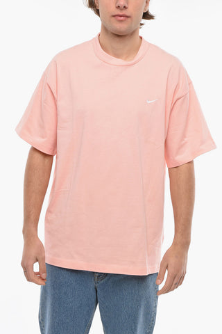 Oversized Fit Cotton Crew-Neck T-Shirt