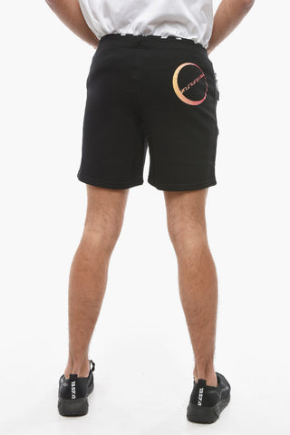 SPORT Shorts in Felpa con Banda Elastica Logata