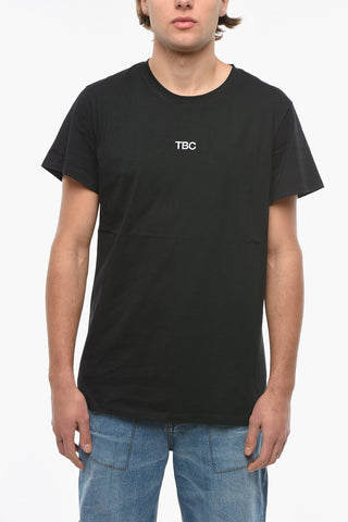 Back Printed Crew-neck T-Shirt