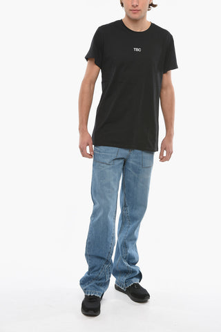 Back Printed Crew-neck T-Shirt