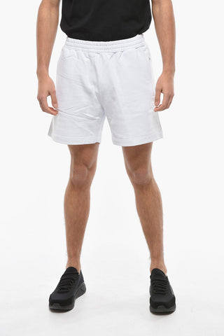 3 Pockets Sweat Shorts with Logo Patch