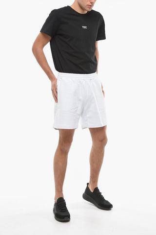 3 Pockets Sweat Shorts with Logo Patch