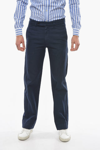Pantaloni MARLIN2 In Cotone e Lino con Passanti