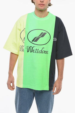 Fluo REMAKE Maxi Crew-Neck T-shirt