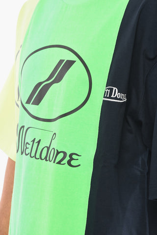 Fluo REMAKE Maxi Crew-Neck T-shirt