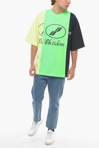 Fluo REMAKE Maxi Crew-Neck T-shirt