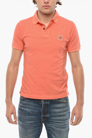 Piquè Cotton Slim Fit Polo Shirt