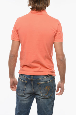 Piquè Cotton Slim Fit Polo Shirt