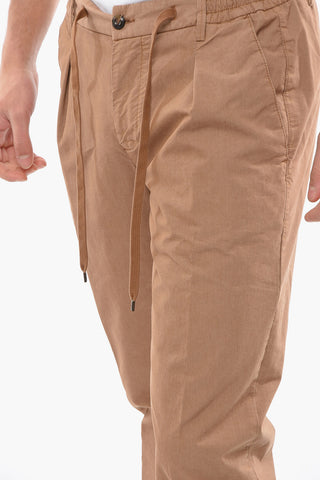Pantaloni a 1 Pince con Elastico in Vita