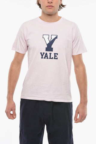 Contrasting Monogram Cotton Crew-Neck T-shirt