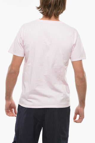 Contrasting Monogram Cotton Crew-Neck T-shirt