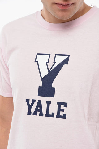Contrasting Monogram Cotton Crew-Neck T-shirt