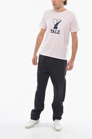 Contrasting Monogram Cotton Crew-Neck T-shirt