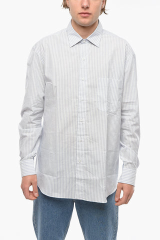 Camicia a Righe con Taschino