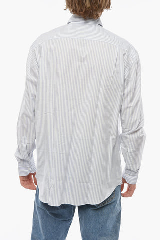 Camicia a Righe con Taschino
