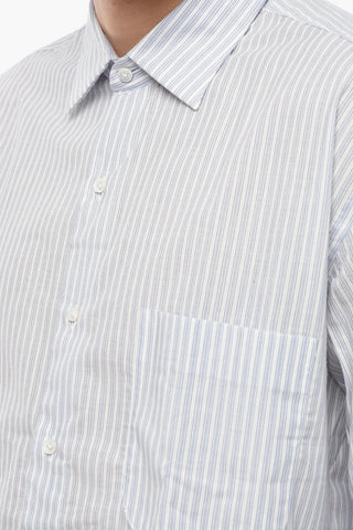 Camicia a Righe con Taschino