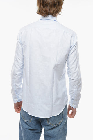 Awning Striped Shirt with Double Breast Pocket