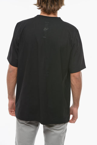 Y-3 YOHJI YAMAMOTO T-shirt Girocollo Con Stampa Logo