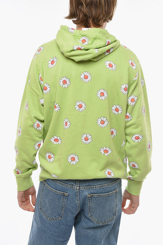 All Over Daisies Printed Hoodie