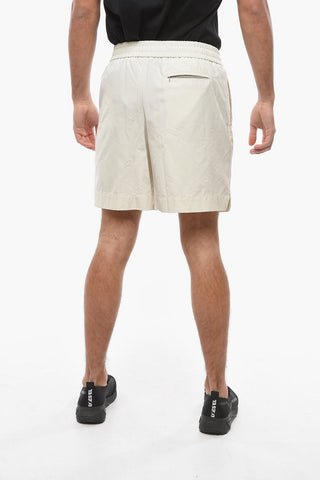 All Over Logo 3 Pockets Nylon Shorts