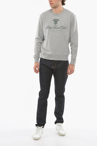 Contrasting Printed TENNIS CLUB Sweatshirt