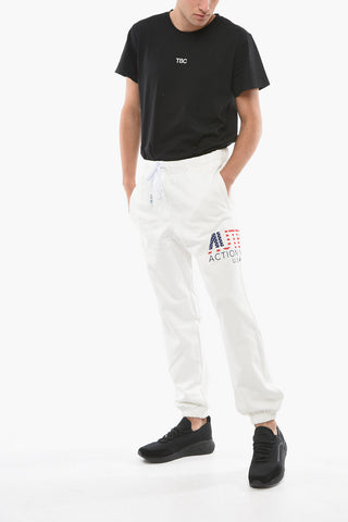 Logo Printed 3 Pockets Joggers