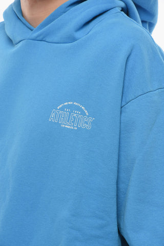 Felpa Hoodie in Cotone Felpato 
