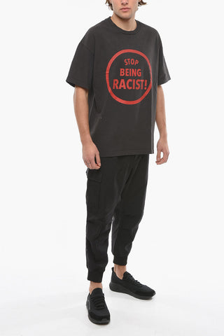 Frontal Printed Crew-Neck T-shirt