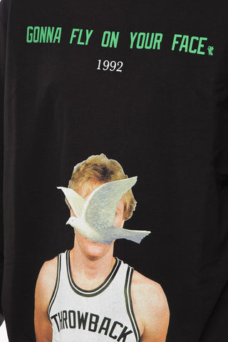 Printed Brushed Cotton 1992 LARRY BIRD T-Shirt