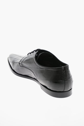 Eelskin COPERNICO Lace-up Derby Shoes