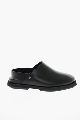 Mules in Pelle ELBA con Cinturino Slingback