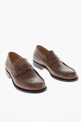 Cuir Sole WESLEY Leather Penny Loafers