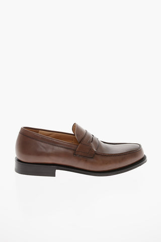 Cuir Sole WESLEY Leather Penny Loafers