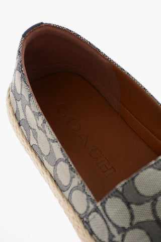 Monogram Canvas DARK OCEAN Espadrillas