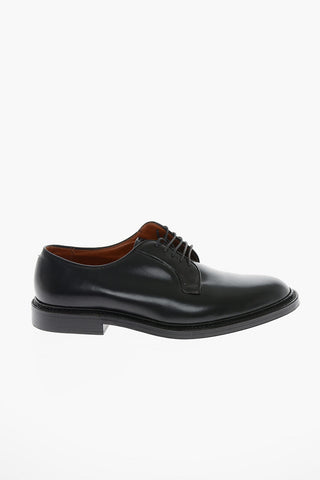 Cuir Sole Leather Lace-up Derby Shoes