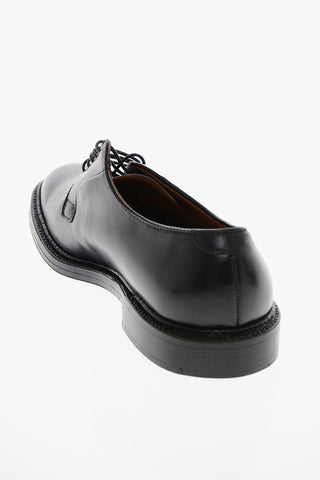 Cuir Sole Leather Lace-up Derby Shoes