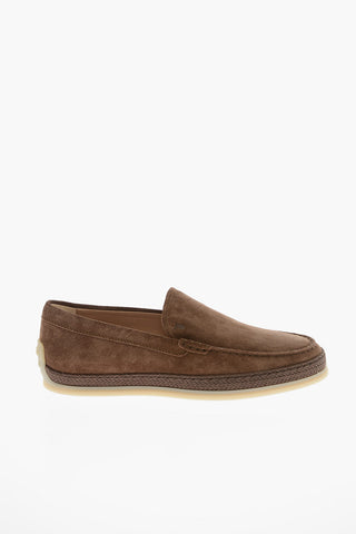 Rubber Sole ALTRAVERSIONE Suede Loafers