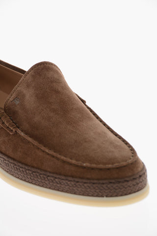 Rubber Sole ALTRAVERSIONE Suede Loafers
