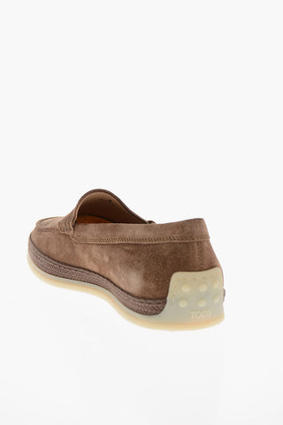 Rubber Sole ALTRAVERSIONE Suede Loafers