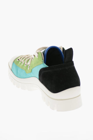 Grain Leather HIKING Trekking Sneakers
