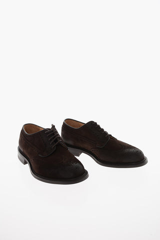 Derby Brogue COTTERSTOCK in Pelle di Castoro Scamosciata