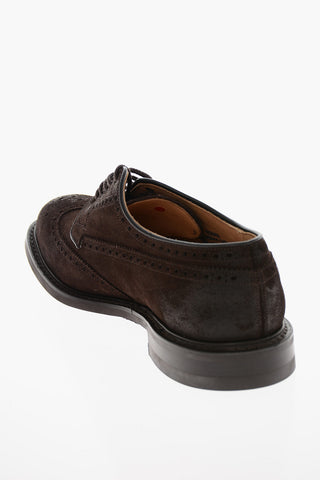 Derby Brogue COTTERSTOCK in Pelle di Castoro Scamosciata