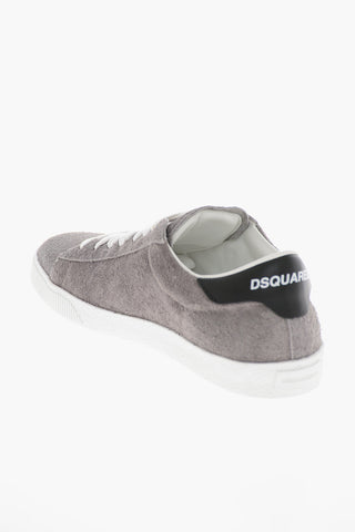 ICON CASSETTA Sneakers in Suede con Logo Ricamato