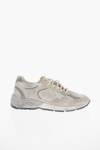 Lived-in Effect RUNNING DAD Leather Sneakers