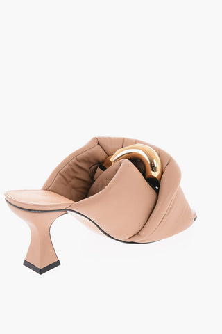 Mules Open Toe TWIST con Tacco a Rocchetto 8cm