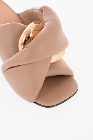 Mules Open Toe TWIST con Tacco a Rocchetto 8cm