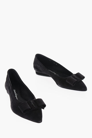 Ballerine VIVA in Suede con Fiocco
