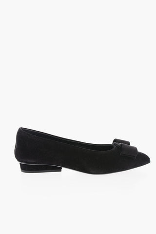 Ballerine VIVA in Suede con Fiocco