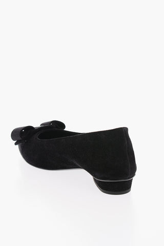 Ballerine VIVA in Suede con Fiocco