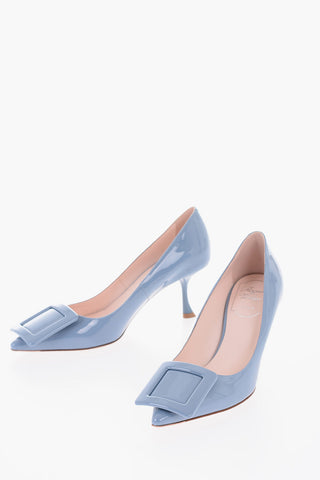 Spool Heel VIVI IN THE CITY Patent Leather Pumps 6.5cm